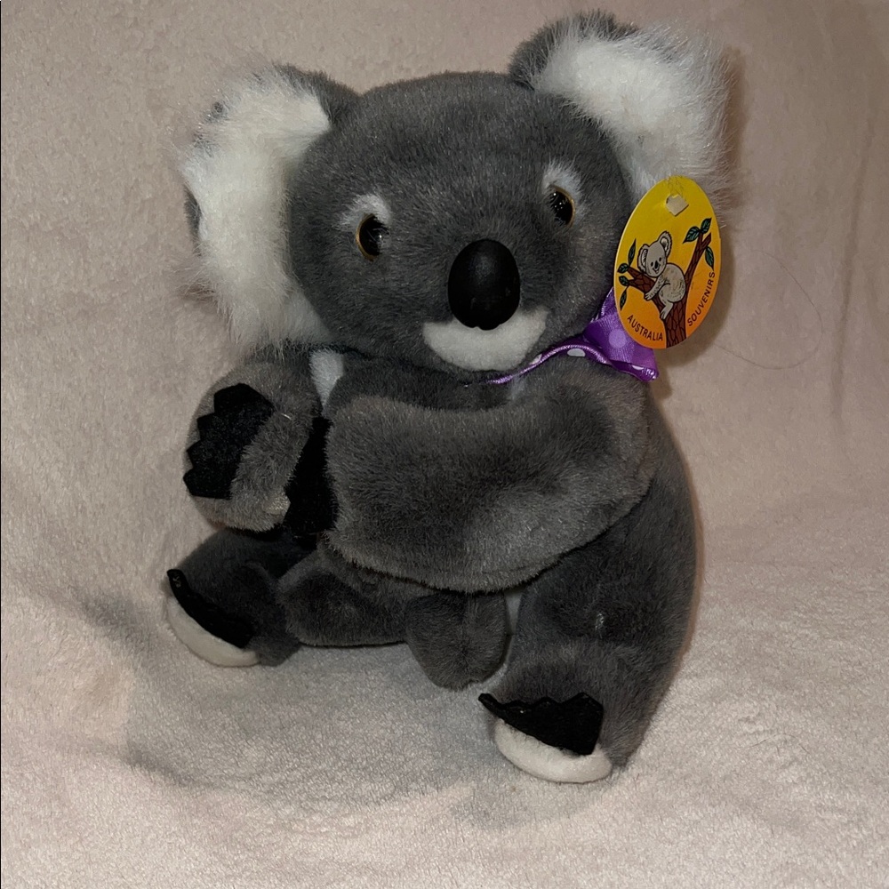 Koala with Baby Plush Toy So cute! 8” SUNWOOD SOUVENIR Vintage